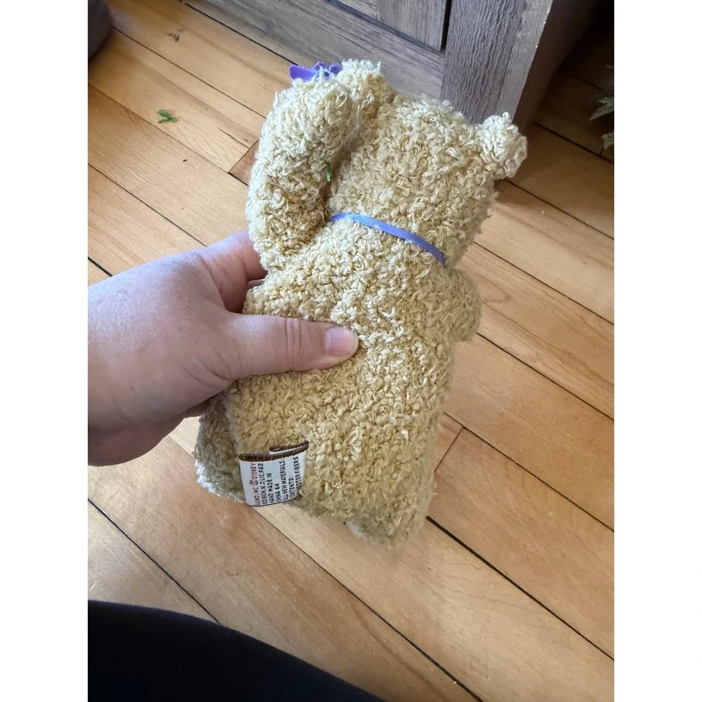 Gund Disney Classic Pooh Bear Golden Curly Plush Purple Bouquet‎ 8